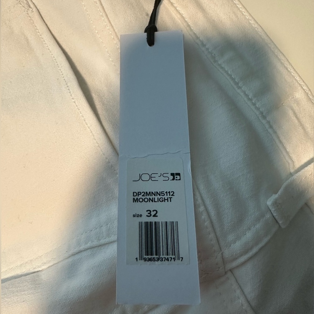 the twiggy tall mid rise skinny 7 for all mankind white jeans size 32 - Picture 7 of 10
